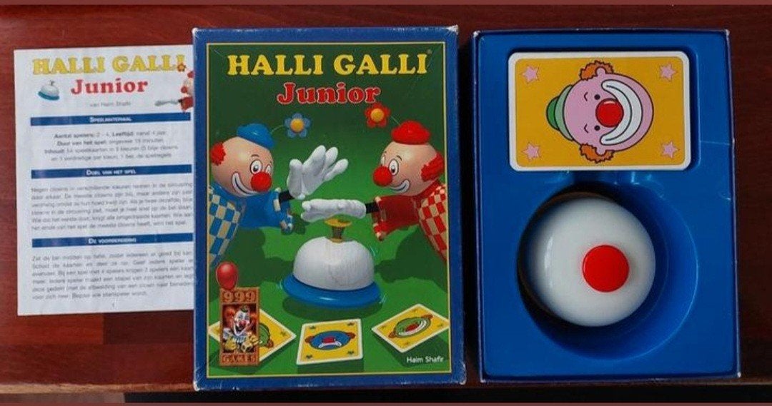 Halli Galli junior compleet, Ophalen of Verzenden, Zo goed als nieuw