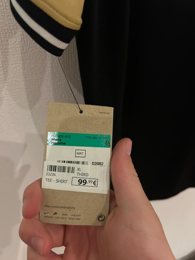 Ronaldo x sporting shirt, Ophalen of Verzenden, Nieuw, Maat 56/58 (XL), Zwart