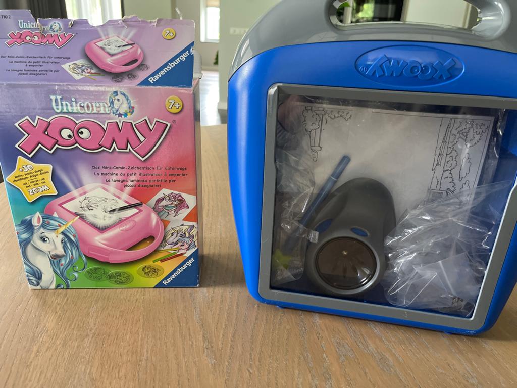 Xoomy Unicorn Mini Tekenmachine Ravensburger, Kinderen en Baby's, Ophalen, Zo goed als nieuw