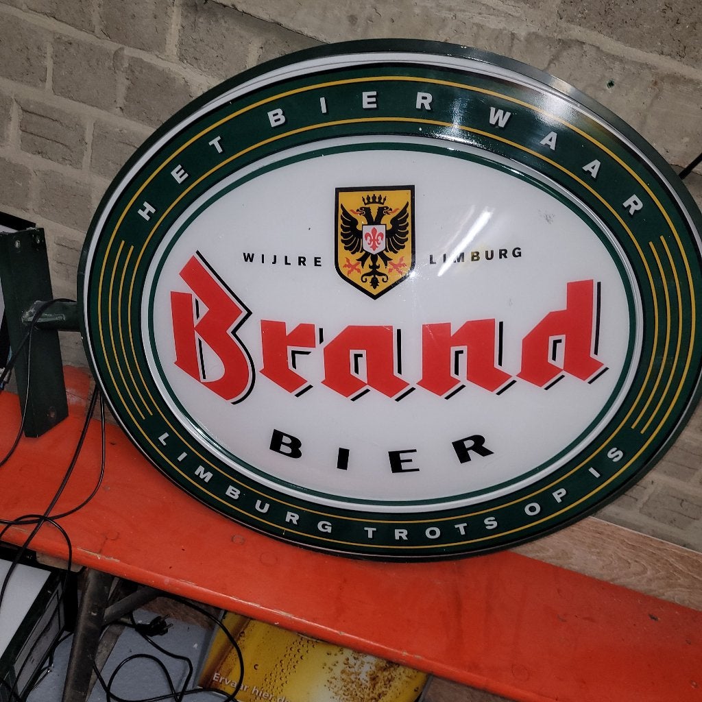 Brand lamp (8), Ophalen, Gebruikt, Reclamebord, Plaat of Schild, Brand