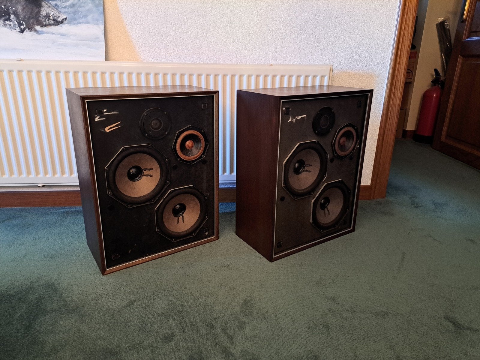 Prachtige set Philips 22RH427 luidsprekers, Ophalen, Zo goed als nieuw, Stereo speakers, Philips