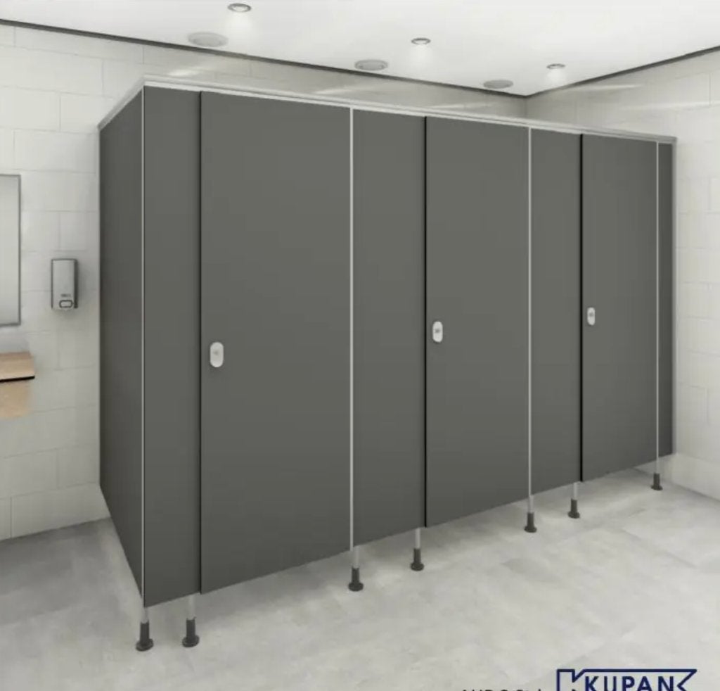 Sanitaire Trespa wc-hokken (vanaf 4 hokken te bieden), Ophalen, Gebruikt, Rvs, Overige typen