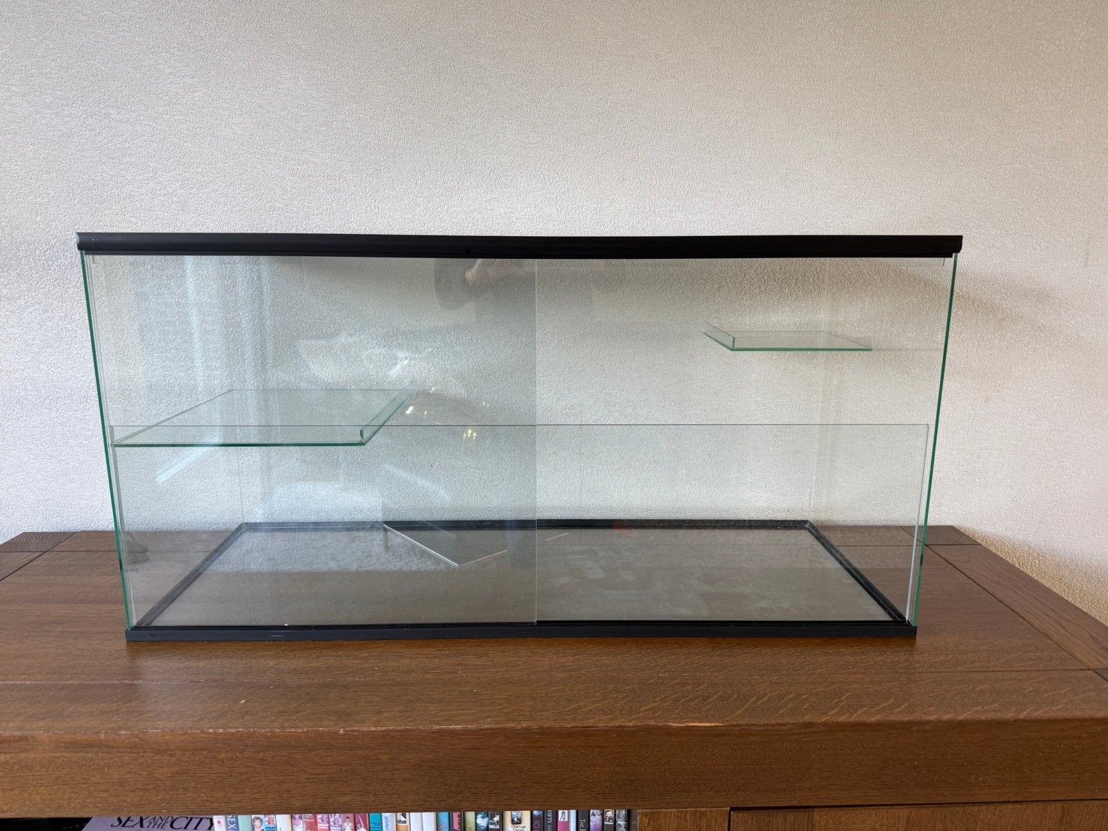 Glazen kooi terrarium voor knaagdier 100 cm, Ophalen, Zo goed als nieuw, Hok, Minder dan 60 cm