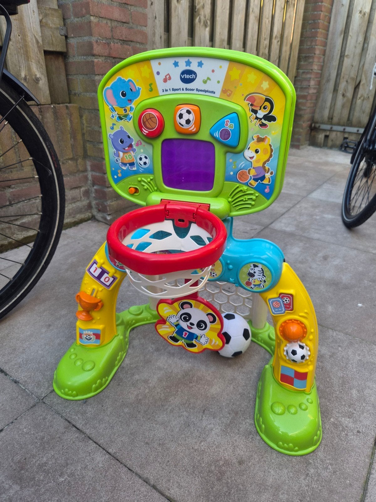 Vtech 3 in 1 sport en scoor, Ophalen, Zo goed als nieuw, 6 maanden tot 2 jaar