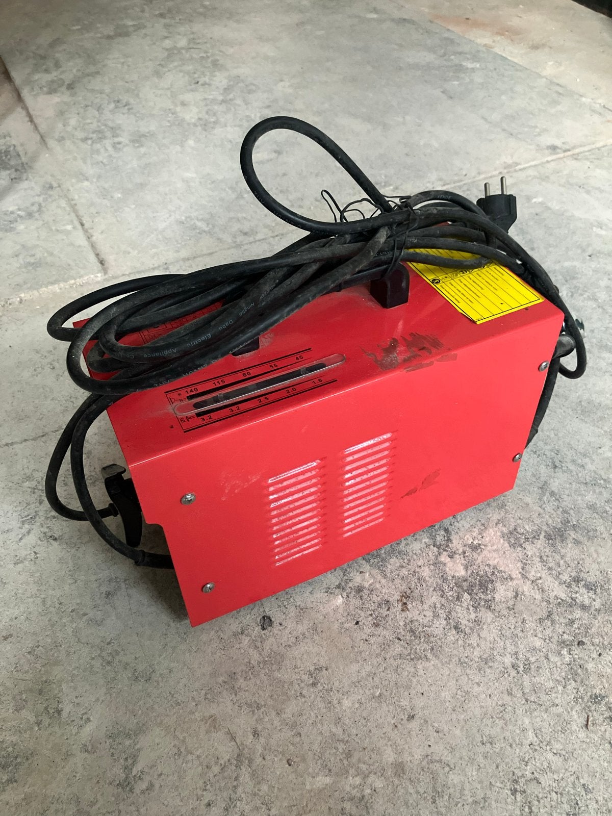 Lasapparaat TWM-45/140, Ophalen, Gebruikt, 150 tot 250 ampère, Elektroden