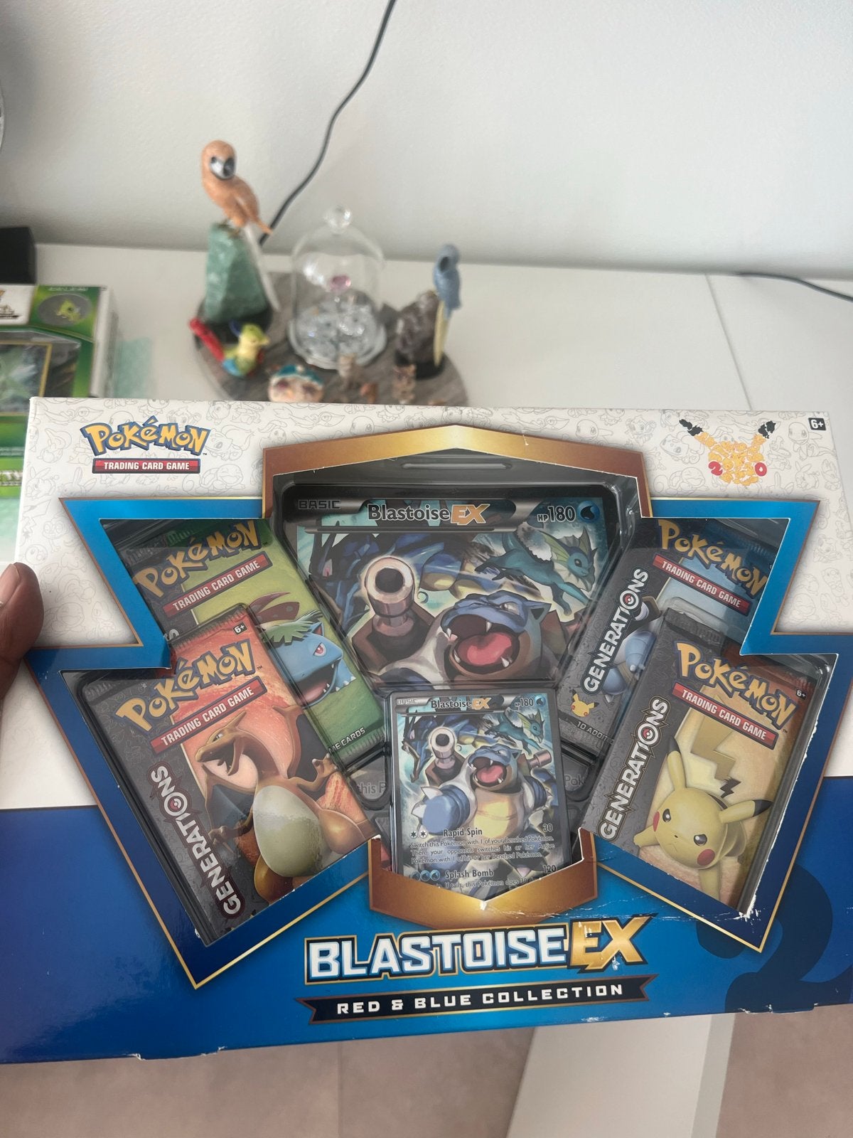 Pokémon TCG Blastoise EX Red & Blue Collection Box, Ophalen of Verzenden, Nieuw, Overige typen