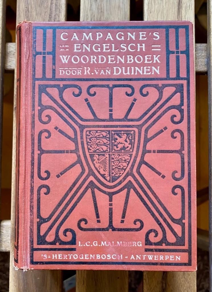 R. van Duinen - Campagne's Engelsch Woordenboek, Ophalen of Verzenden, R. van Duinen