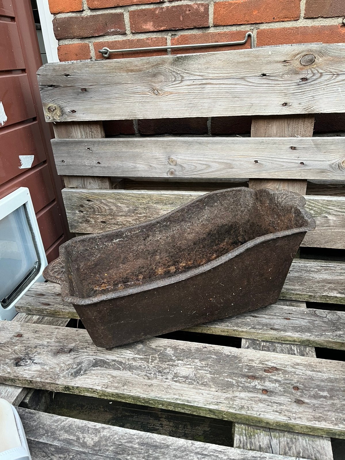 Gietijzeren bak, Antiek en Kunst, Curiosa en Brocante, Ophalen