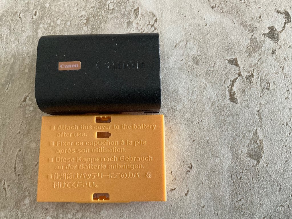 Canon LP-E6NH batterij, Gebruikt, Canon, Accu