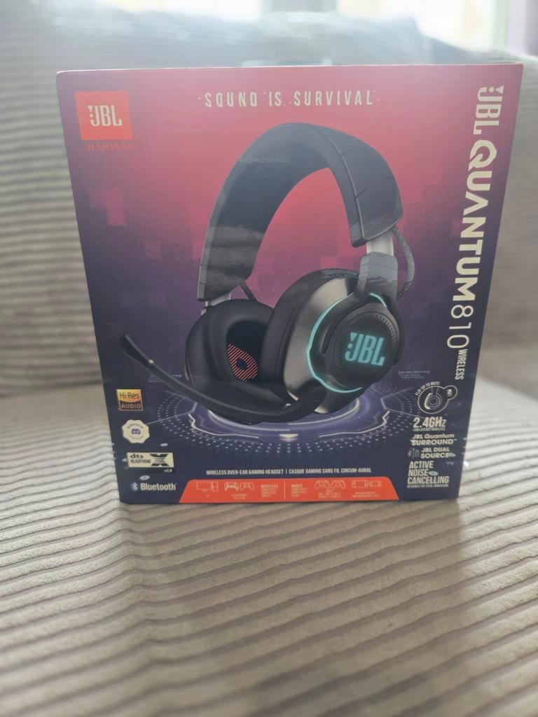 JBL Quantum 810 Wireless Gaming Headset - Nieuw in doos, Audio, Tv en Foto, Koptelefoons, Overige merken, Nieuw, Ophalen of Verzenden