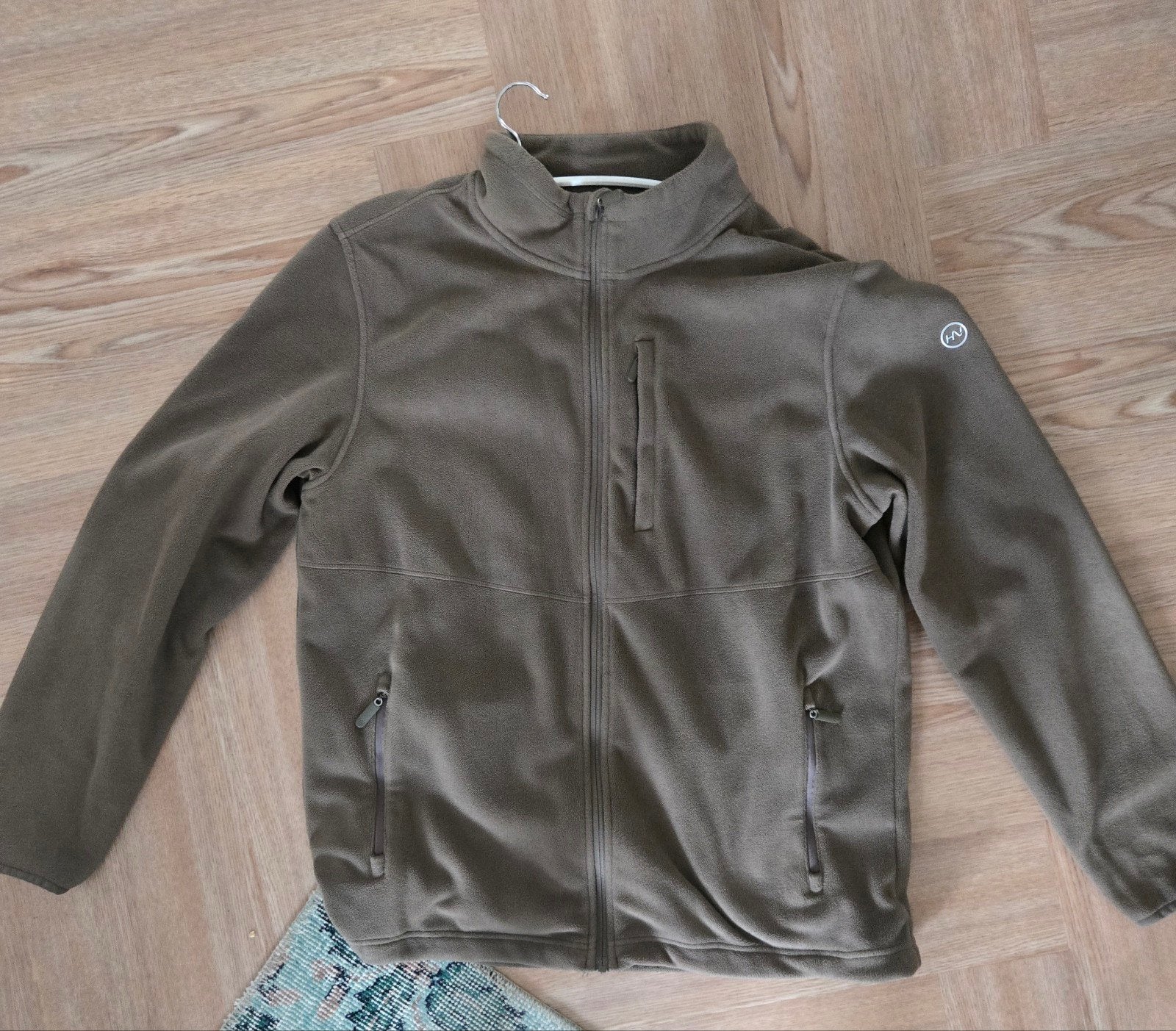 xxl human nature fleece vest bruin, Bruin, Verzenden, Overige maten, Zo goed als nieuw