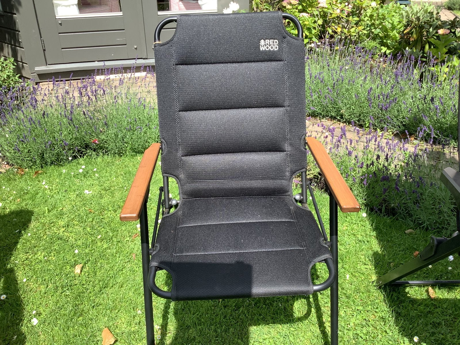 Redwood klapstoel set van 2   €45,00, Ophalen, Zo goed als nieuw, Campingstoel