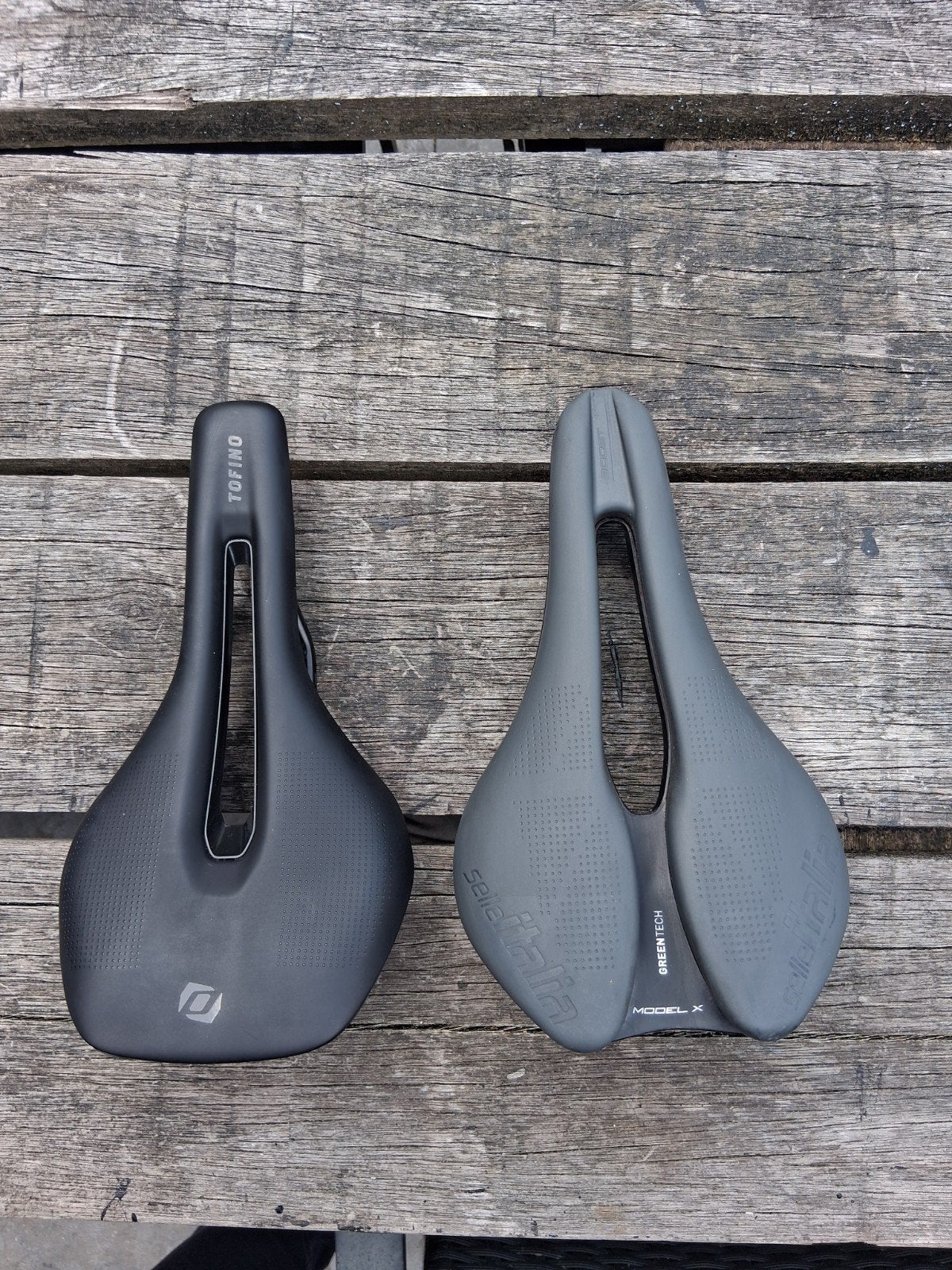 Fietssadels: 2x Selle Italia Model X en 1x Syncros Tofino, Selle Italia, Syncros, Gebruikt, Racefiets, Ophalen of Verzenden