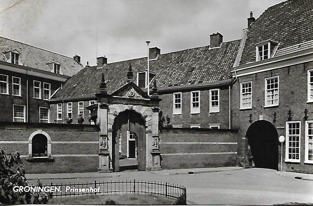 Groningen- -Prinsenhof., Verzenden, 1960 tot 1980, Gelopen, Groningen