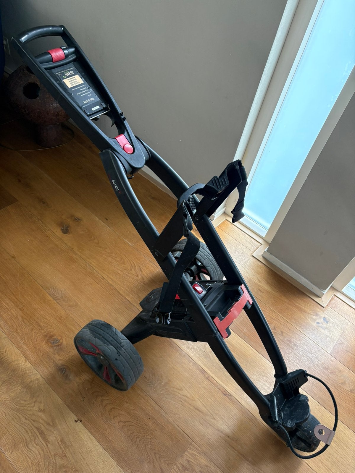 Go Kart elektrische golftrolley – Lithium accu 14Ah, Ophalen, Gebruikt, Golfkar, Overige merken