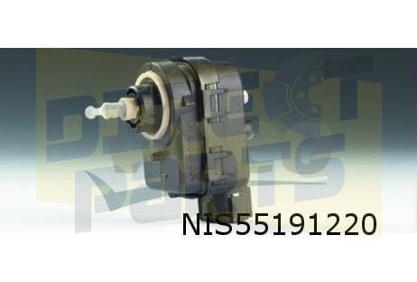 Nissan Micra K11 (1/96-) koplampstelmotor Links/Rechts OES!, Auto-onderdelen, Verlichting, -, Verzenden, -, Nieuw