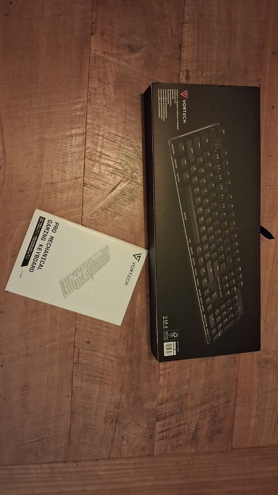 Vortech Pro Mechanisch Gaming Toetsenbord Qwerty - Nieuw, Computers en Software, Vortech, Gaming toetsenbord, Nieuw, Ophalen of Verzenden