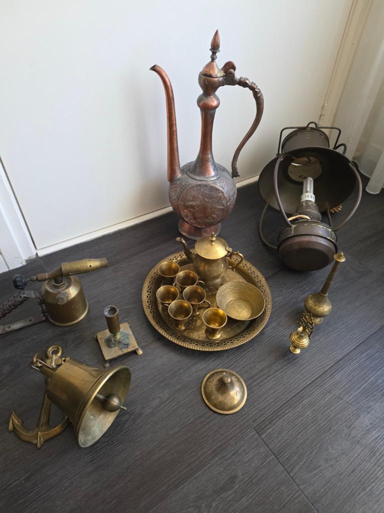 messing, Antiek en Kunst, Antiek | Koper en Brons, Ophalen of Verzenden