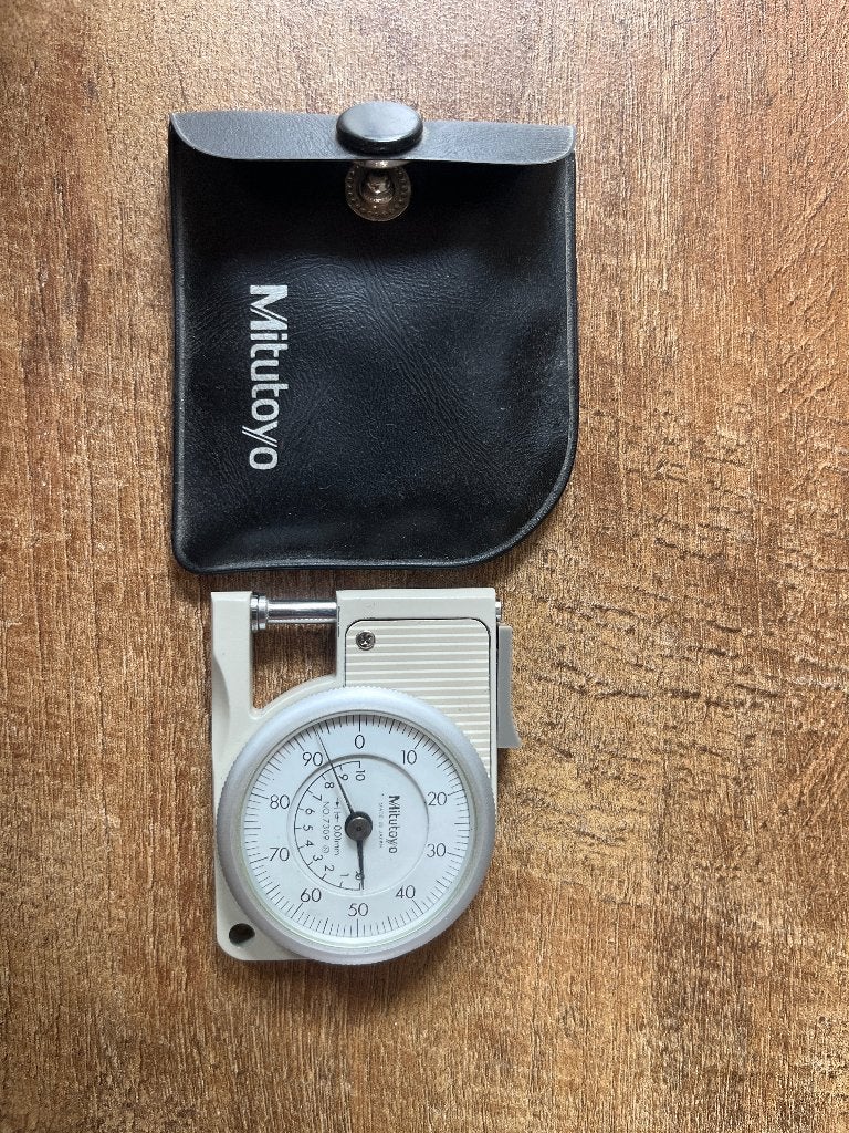 Mitutoyo Pocket Thickness Gage, Ophalen of Verzenden, Nieuw, Overige meters