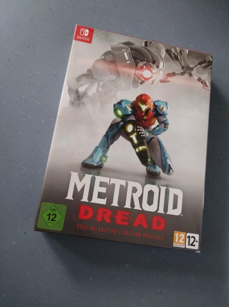 Metroid Dread Special Edition Sealed - Nintendo Switch, Spelcomputers en Games, Games | Nintendo Switch, Avontuur en Actie, 1 speler