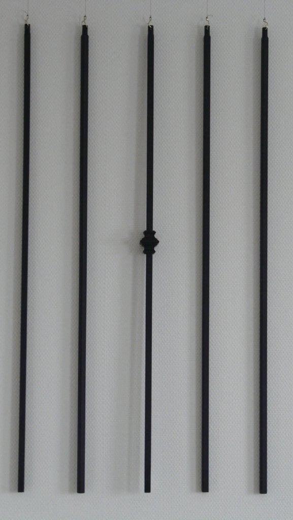 sierspijlen T-60: div trapspijlen trap spijl hek leuning bol, Zwart, Overige stijlen, Nieuw, Ophalen of Verzenden