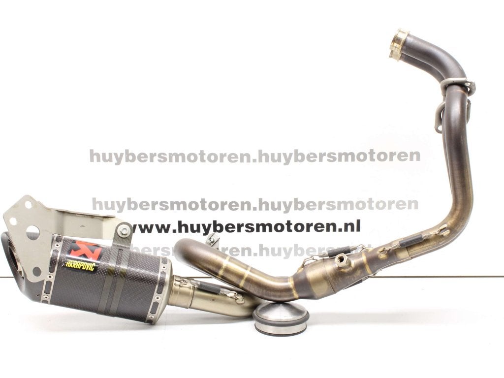 Uitlaatsysteem Uitlaat Akrapovic Yamaha MT07 / XSR700 14-20, Motoren, Ophalen, Info@huybersmotoren.nl, Gebruikt, HM - Sale