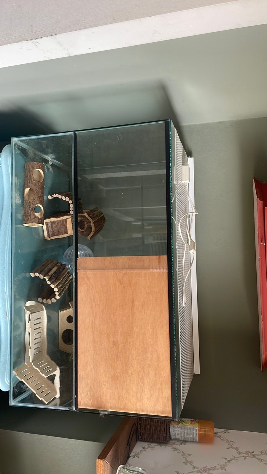 Hamster hok, Ophalen, Gebruikt