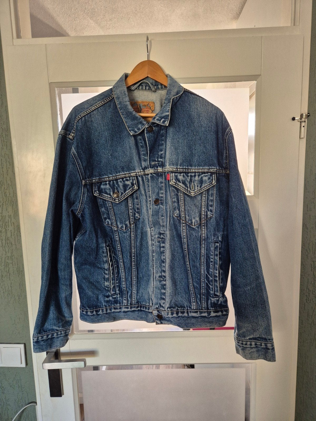 Levi's spijkerjas maat XL, Levi's, Blauw, Maat 56/58 (XL), Ophalen of Verzenden