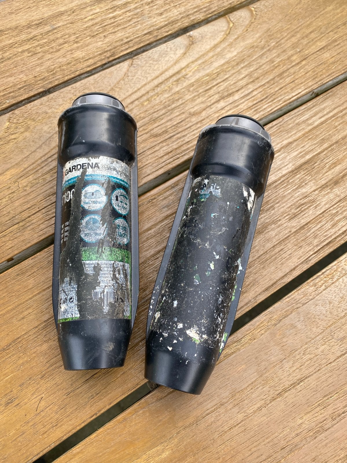 2x Gardena T100 turbinesproeier - Zo goed als nieuw, Tuin en Terras, Ophalen of Verzenden, Zo goed als nieuw, Turbinesproeier