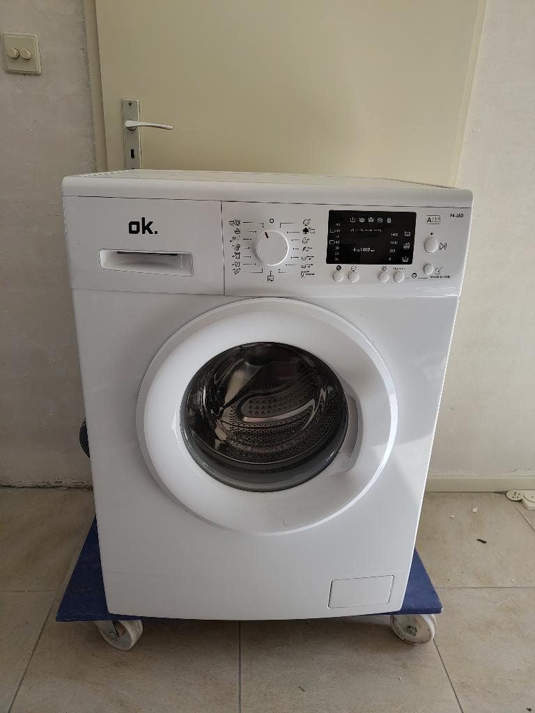 Wasmachine Ok. F4 6 kg, Witgoed en Apparatuur, 1200 tot 1600 toeren, Gebruikt, 4 tot 6 kg, Voorlader