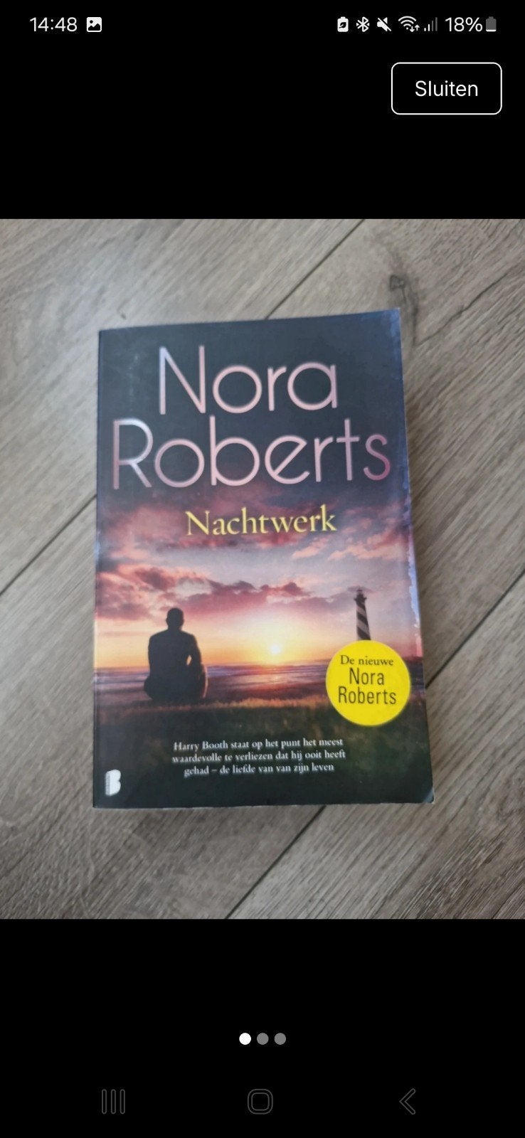 Nora Roberts Boeken - Nachtwerk, Erfenis, Meer dan Liefde, Boeken, Ophalen, Gelezen, Nora Roberts, Nederland