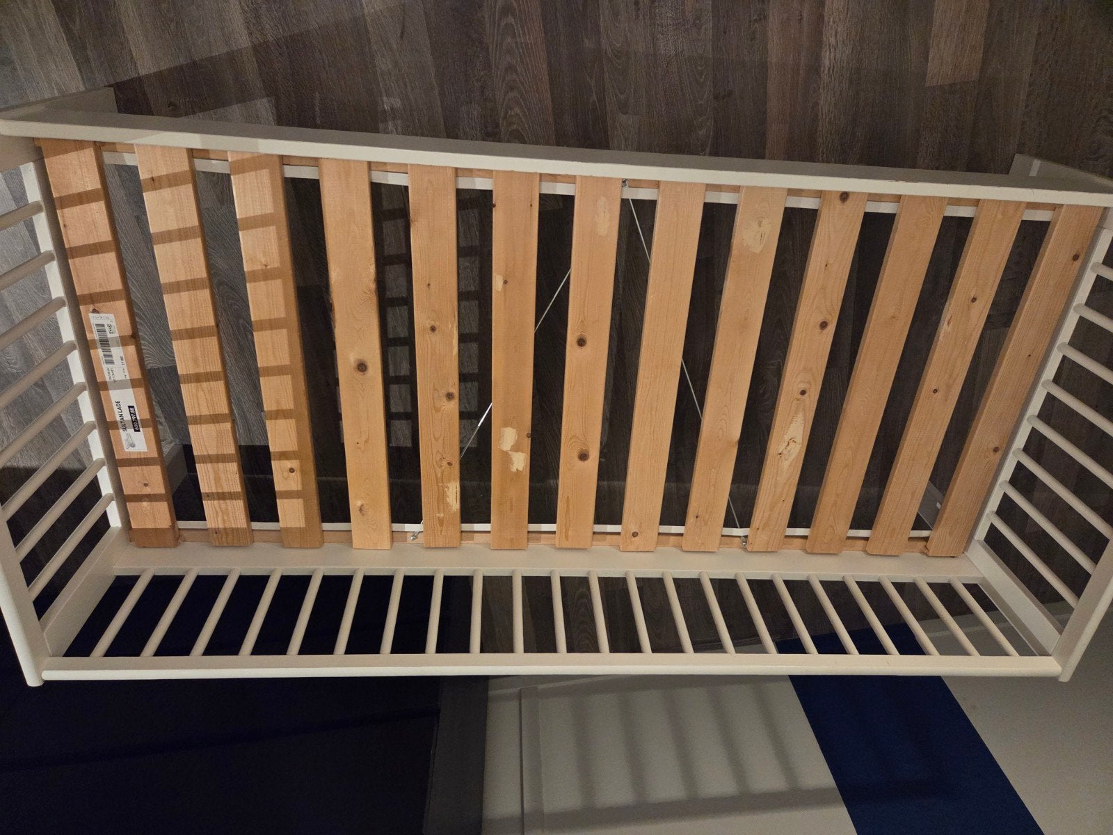 IKEA Sundvik juniorbed met matras en lattenbodem, Gebruikt, 70 tot 85 cm, 160 tot 180 cm, Ophalen