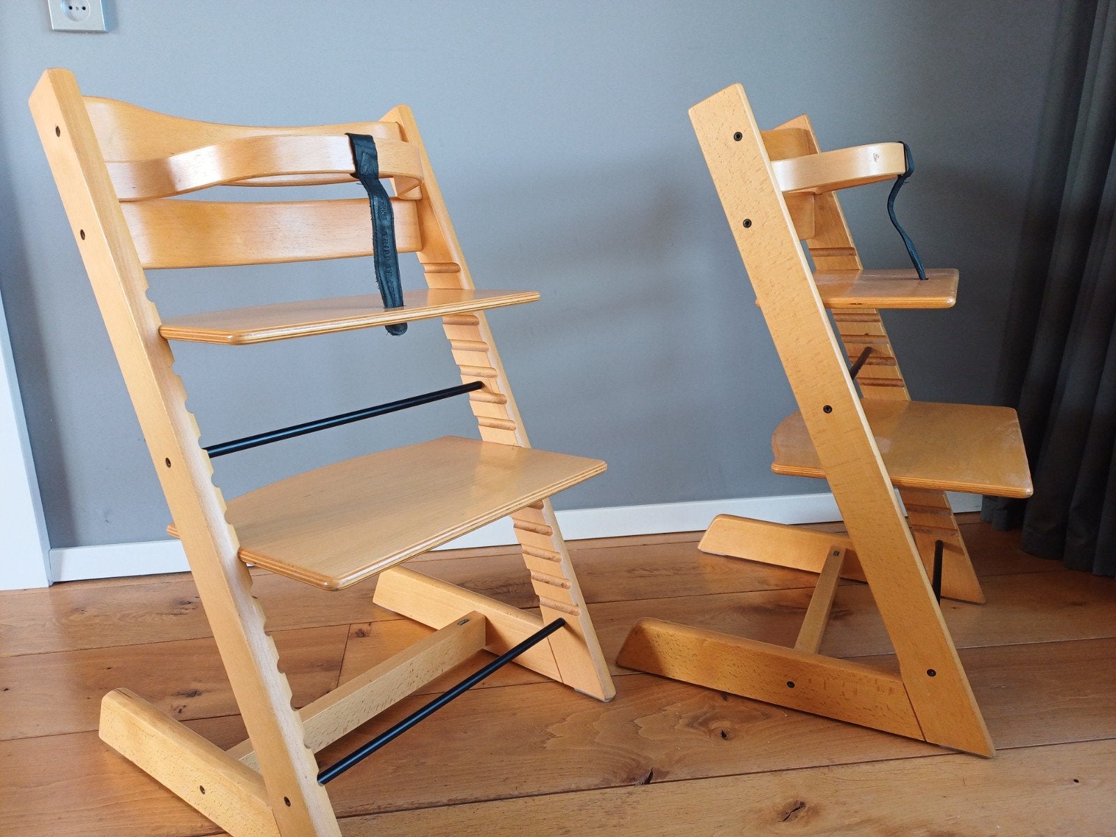 Original Stokke Tripp Trapp Varefakta Kinderstoel à € 60, Ophalen, Zo goed als nieuw, Meegroeistoel