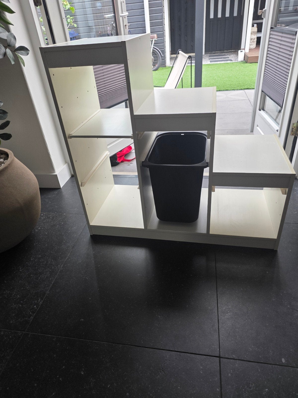 IKEA Trofast kast met 1 zwarte bak, Ophalen of Verzenden, Gebruikt, Kast
