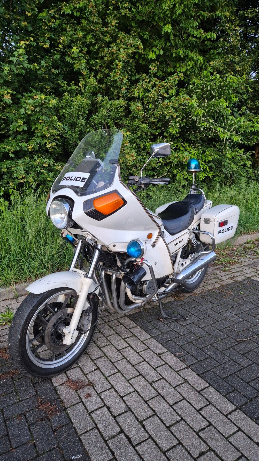 originele politie cbx 750p, Ophalen of Verzenden, Nederland, Embleem of Badge