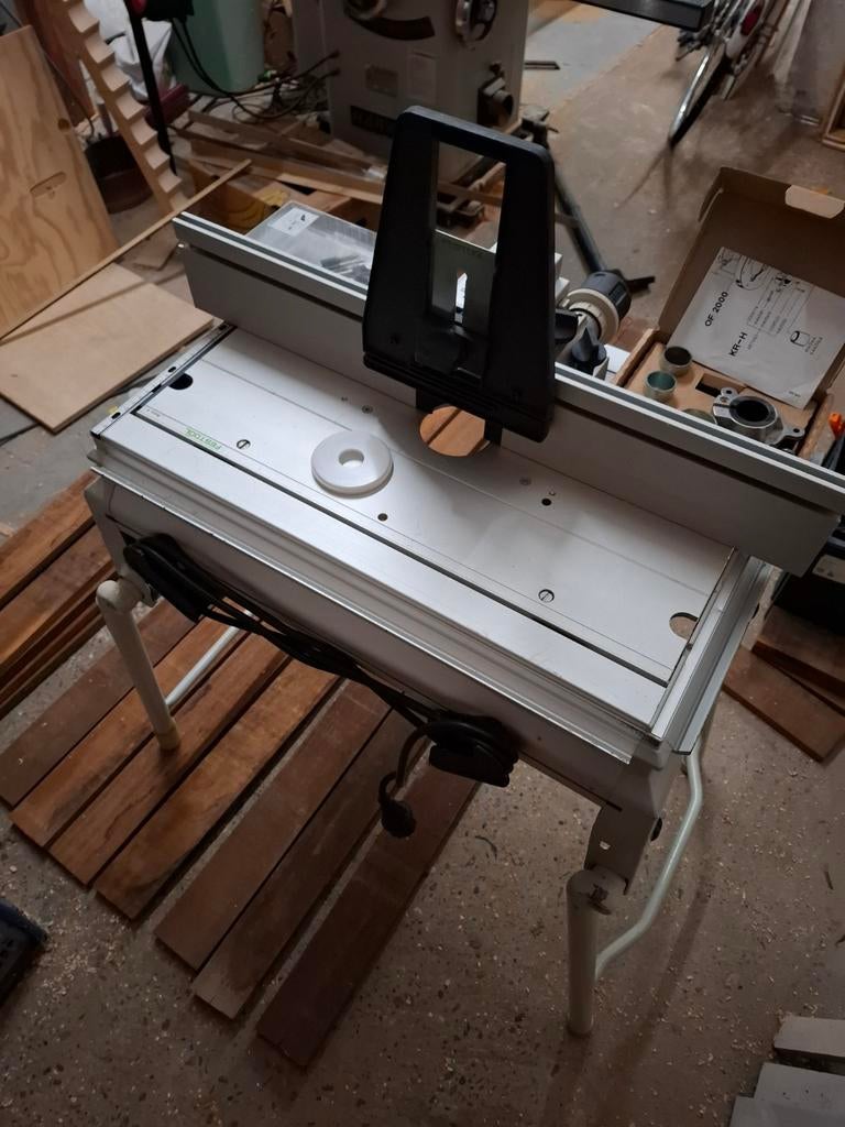 Festool of2000 bovenfrees met freesmodule en cms tafel, Doe-het-zelf en Verbouw, Ophalen