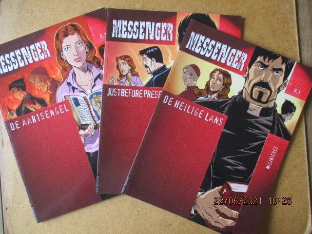 adv3558 messenger, Eén stripboek, Ophalen, Gelezen