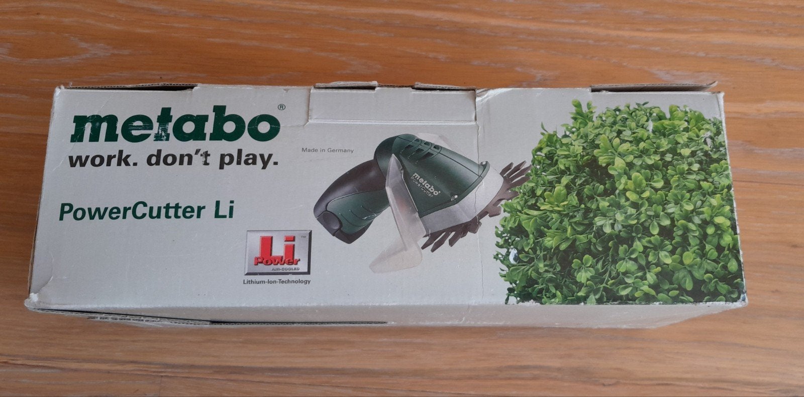 Metabo PowerCutter Li buxusschaar op accu, Ophalen of Verzenden, Gebruikt, Accu, Metabo