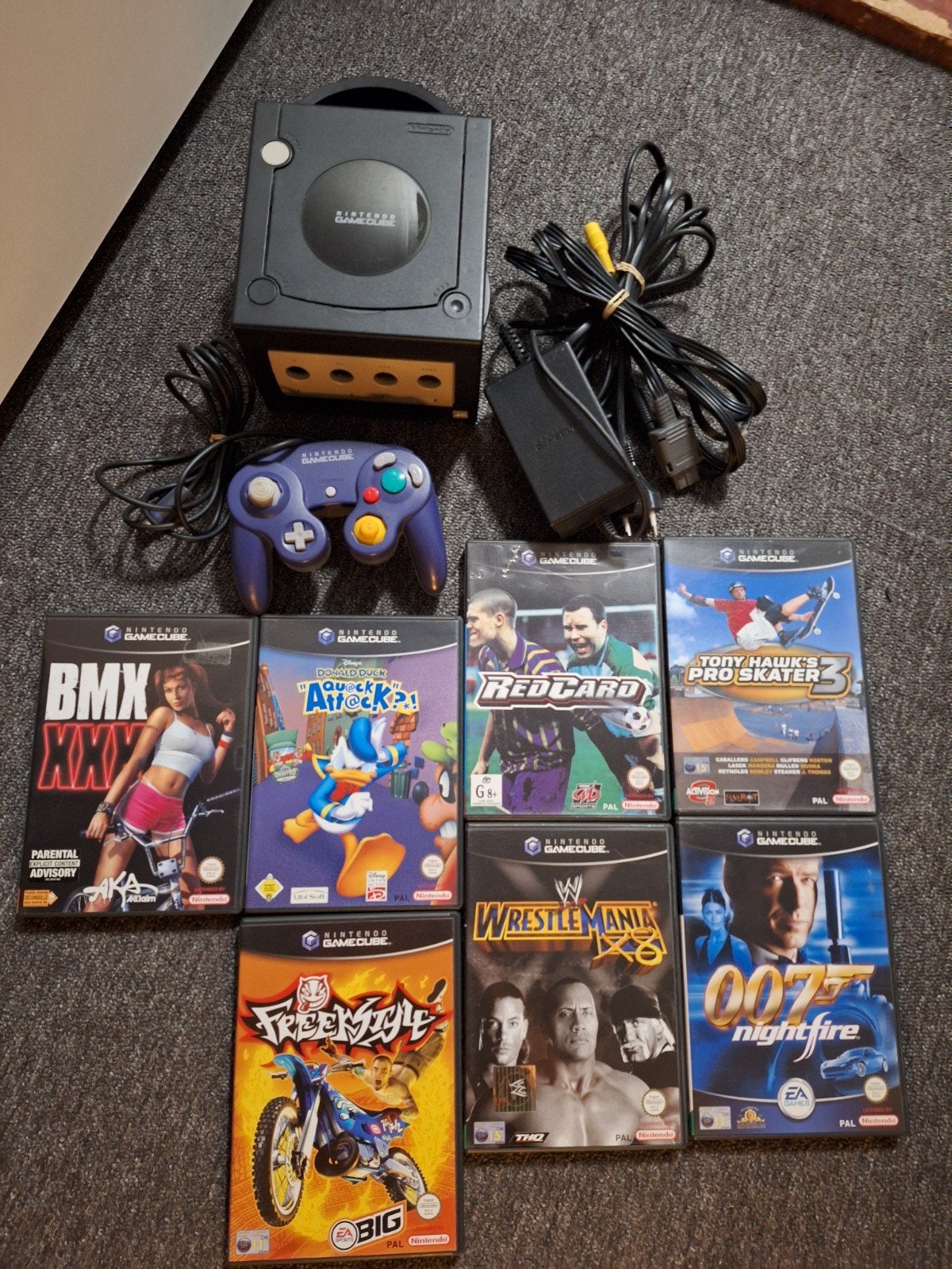 Nintendo Gamecube compleet met 7 spellen, Spelcomputers en Games, Ophalen of Verzenden, Zo goed als nieuw, Met 1 controller