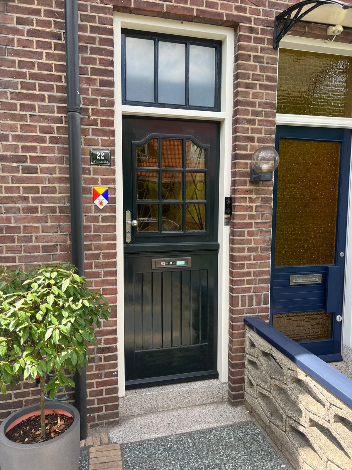 Mooie boerendeur 211,5 x 82 L1, Ophalen, Hout, Binnendeur, 200 tot 215 cm