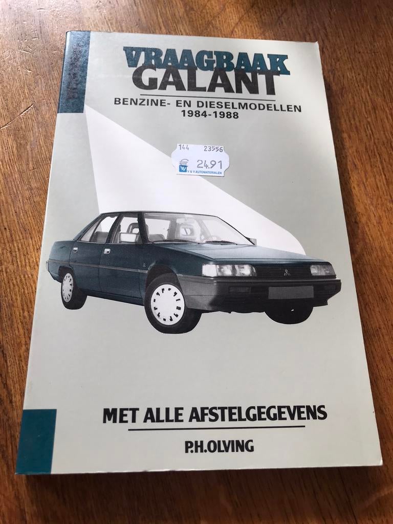 Vraagbaak galant benzine en dieselmodellen 1984-1988, Auto diversen, Handleidingen en Instructieboekjes, Ophalen of Verzenden