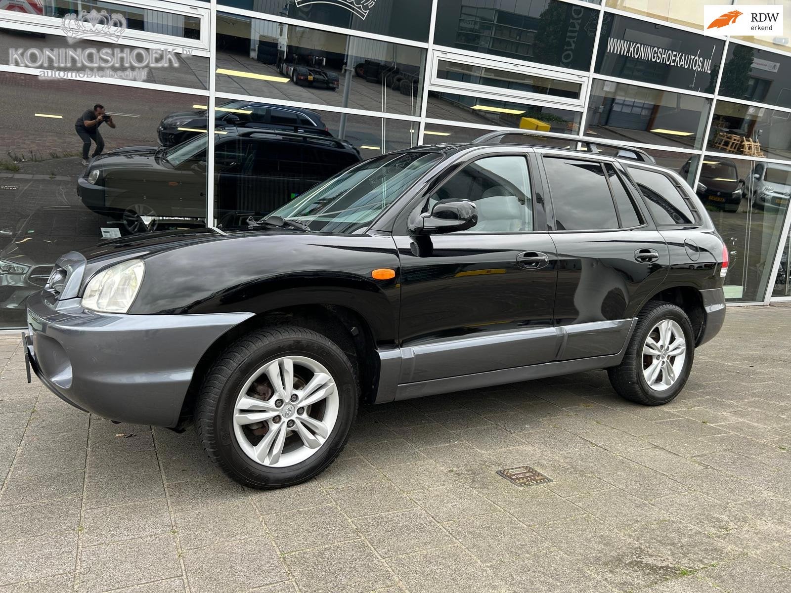 Hyundai Santa Fe 2.4i-16V Elite, Auto's, Voorwielaandrijving, Santa Fe, Gebruikt, 2000 kg