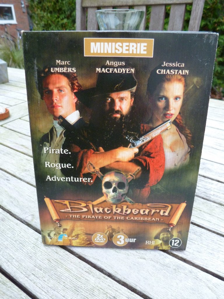 Blackbeard: The Pirate of the Caribbean (Miniserie), Cd's en Dvd's, Engels, Nederlands, Ophalen of Verzenden, Zo goed als nieuw