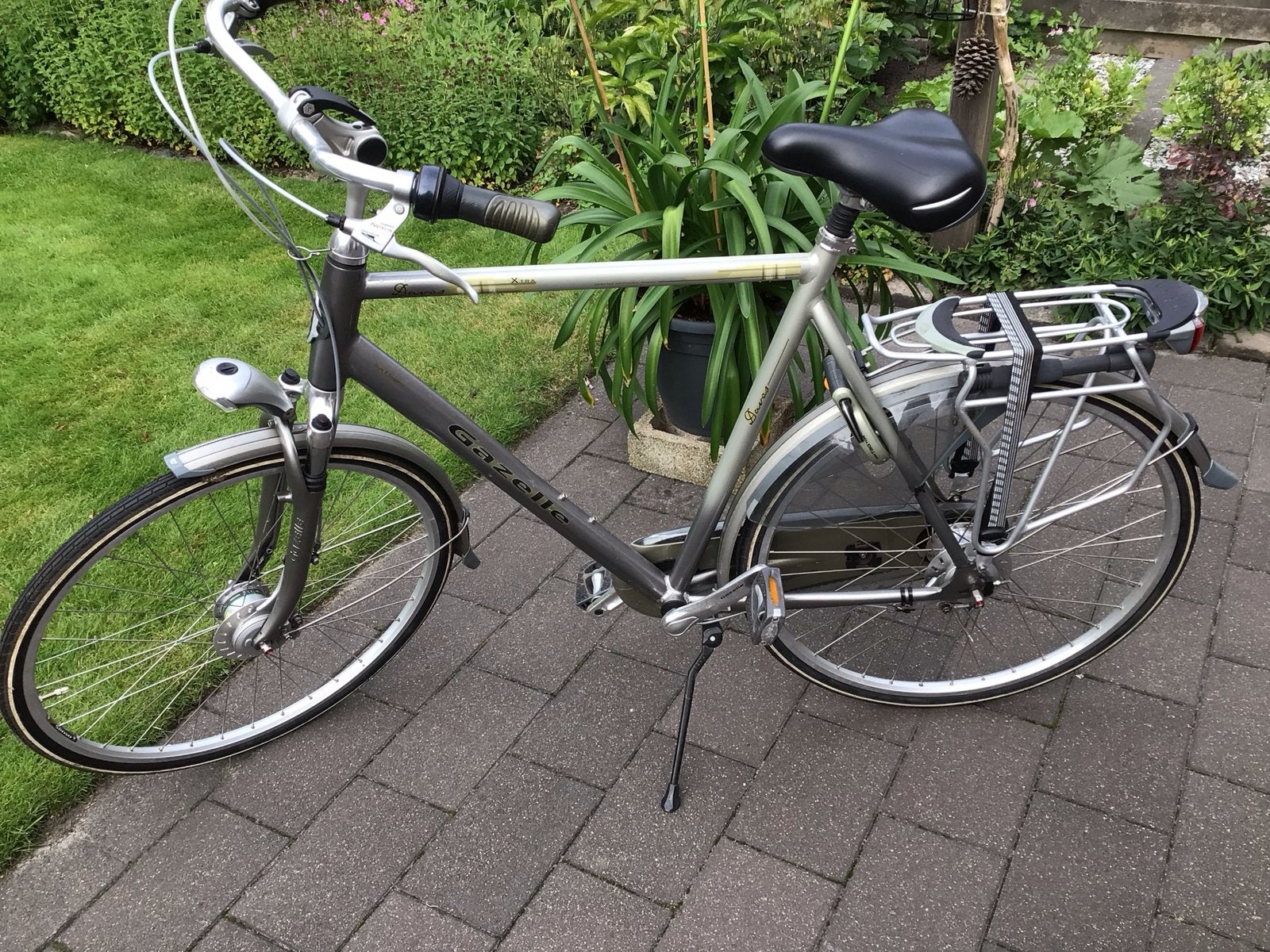 Gazelle Davos Xtra Herenfiets 65cm -, Ophalen, Gebruikt, Versnellingen, 65 cm of meer