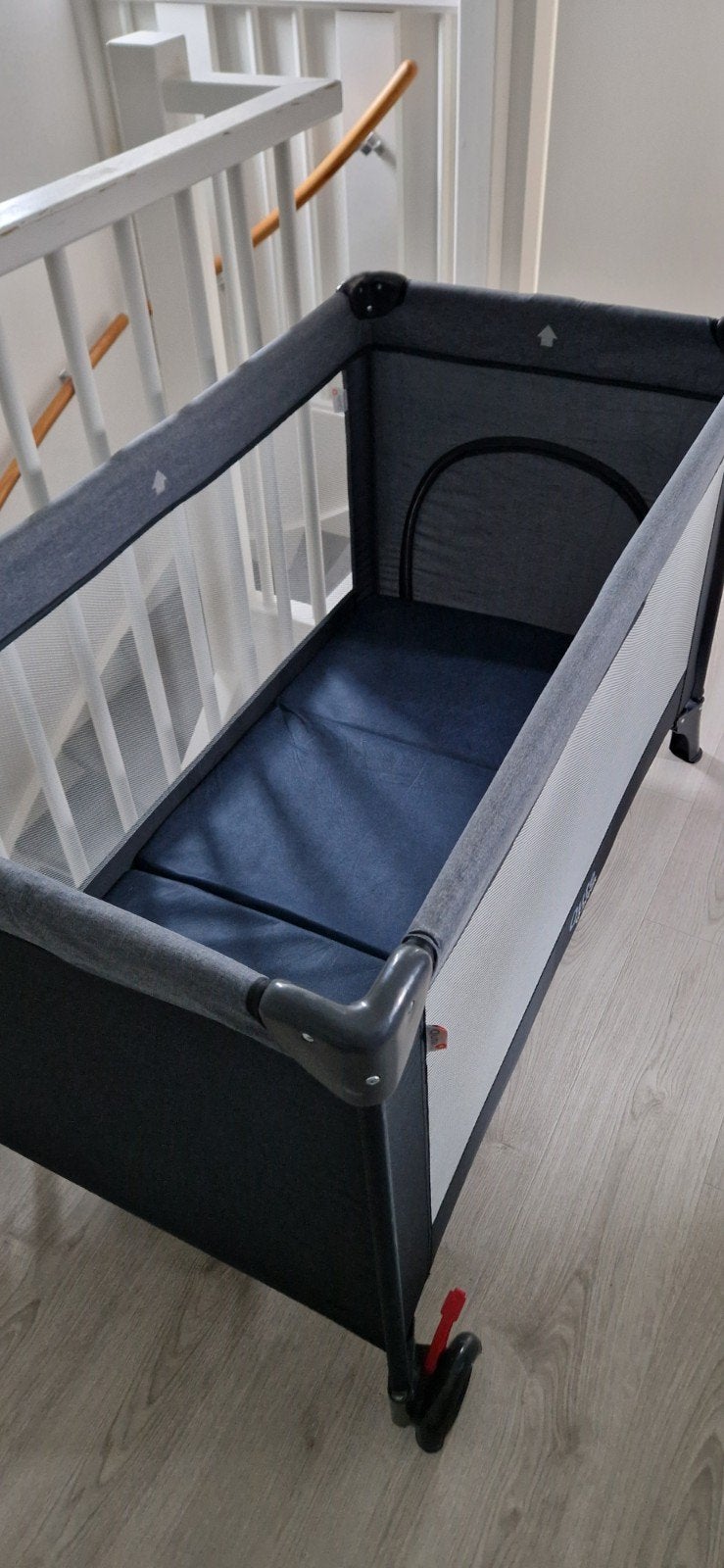 Qute Q-break campingbedje Inclusief matras, Kinderen en Baby's, Ophalen, Gebruikt, Minder dan 140 cm, Matras