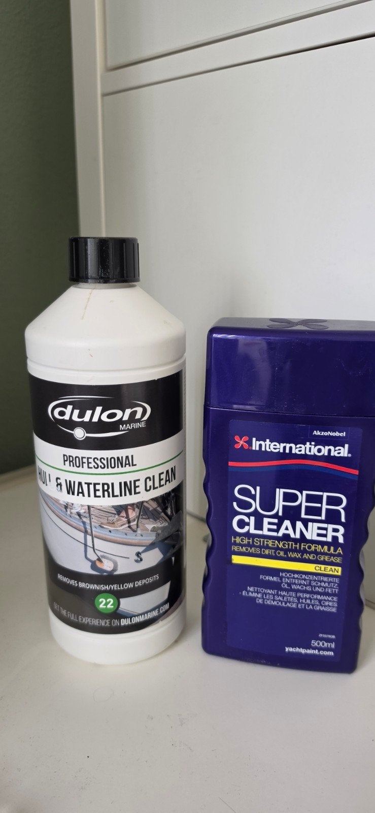 DULON 22 HULL & WATERLINE CLEAN + INTERNATIONAAL SUPERCLEANE, Watersport en Boten, Ophalen, Nieuw