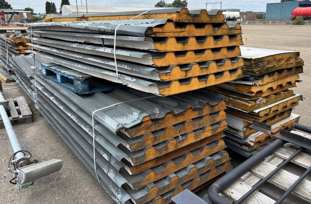 sandwich panelen, Doe-het-zelf en Verbouw, Platen en Panelen, Ophalen, Gebruikt, Overige materialen, 50 tot 100 mm