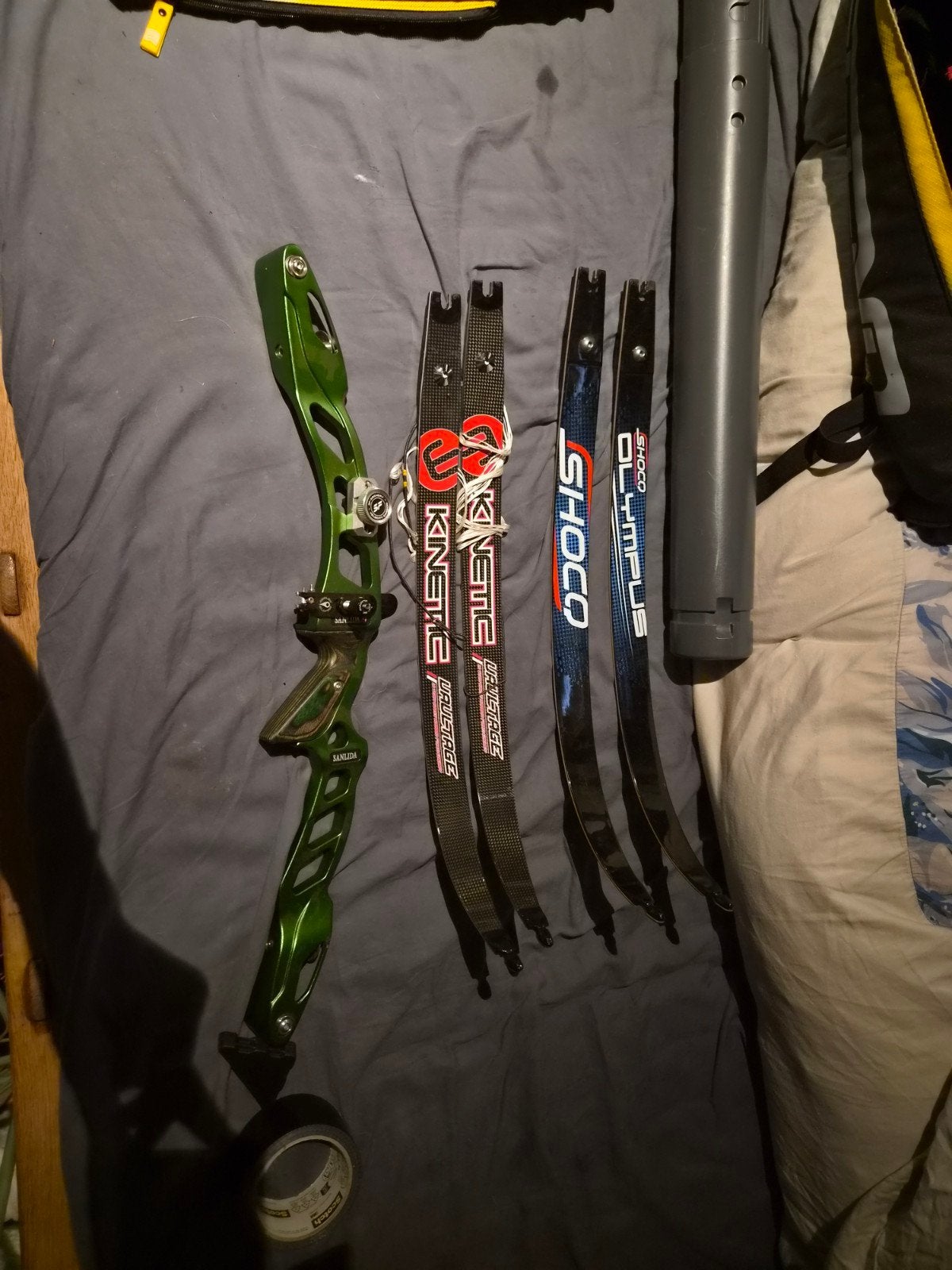 Sanlida recurve boog tot 38 pond, Sport en Fitness, Handboogschieten, Ophalen