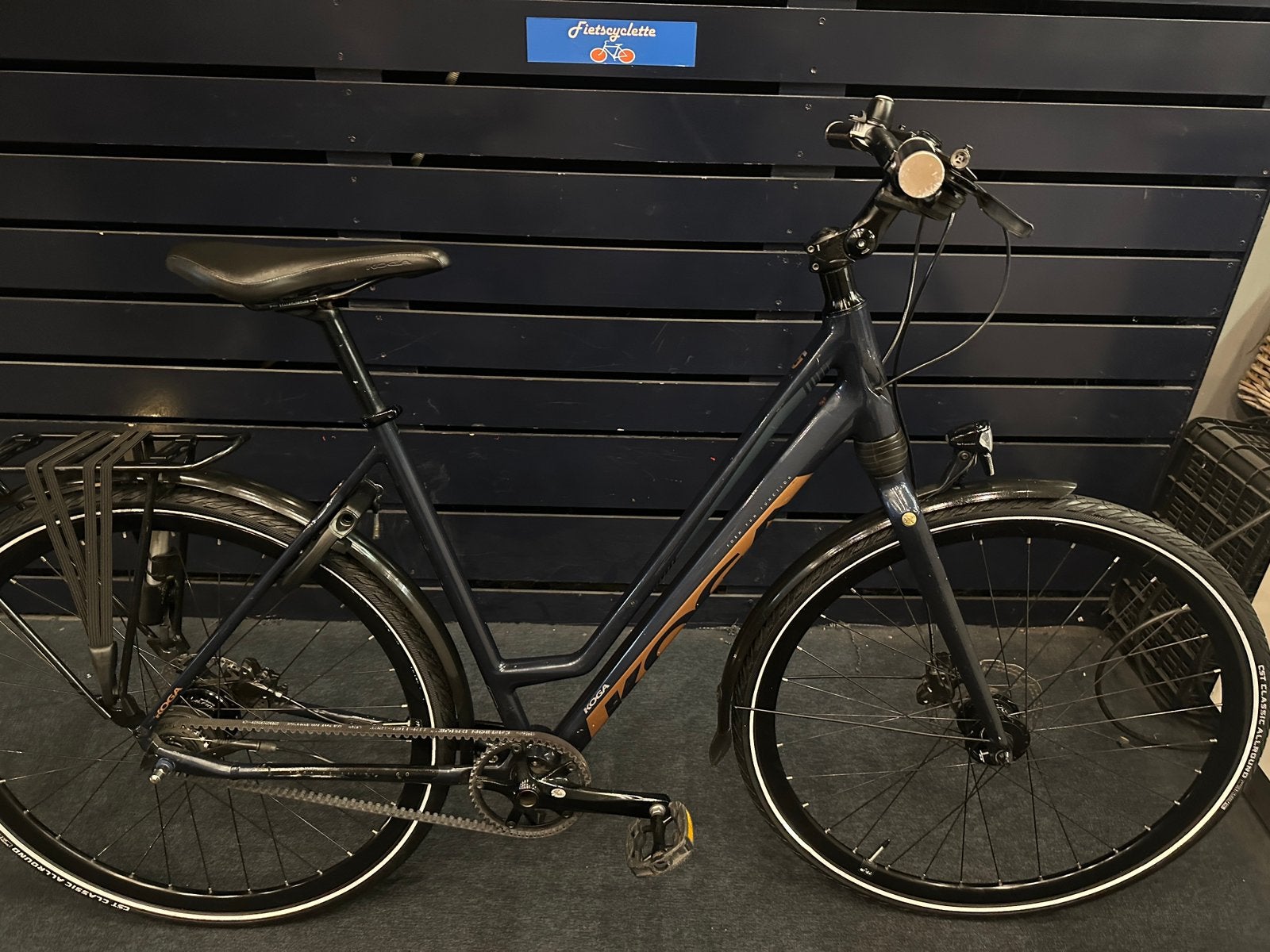Koga F3 alfine 11 belt 6.0 disc 50cm  damesfiets + garanti, 28 inch, 10 tot 15 versnellingen, Zo goed als nieuw, 50 tot 53 cm