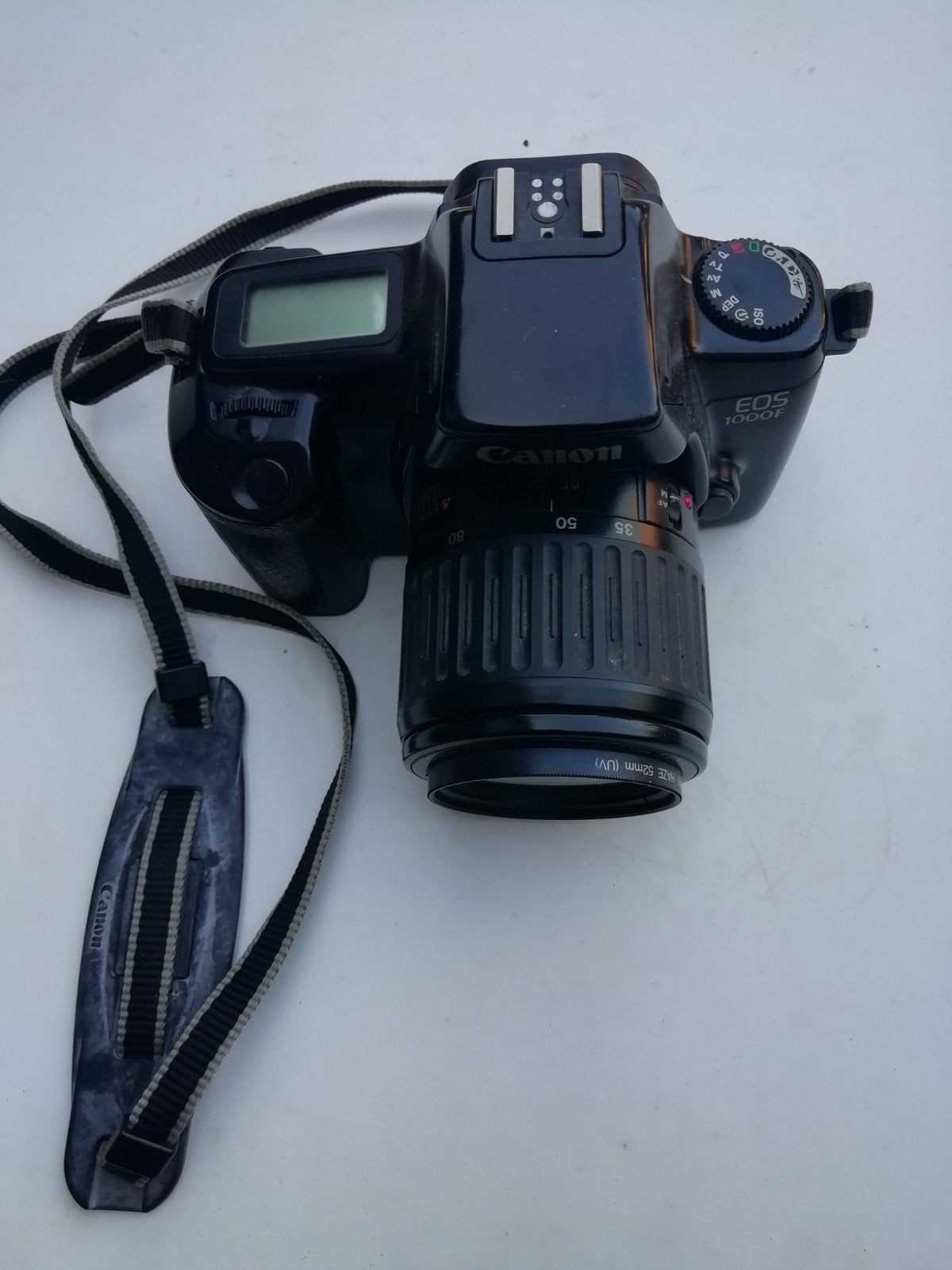 Canon EOS 1000F Spiegelreflexcamera - Werking niet getest, Ophalen of Verzenden, Niet werkend, Spiegelreflex, Canon